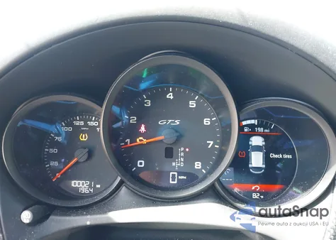 2017 Porsche Macan Gts z USA, uszkodzony, nr VIN WP1AG2A56HLB54856